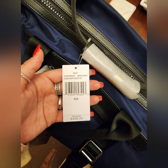 Mens backpack convertible